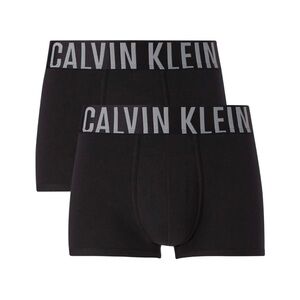 Calvin Klein Black Boxer Briefs with Gray Logo
